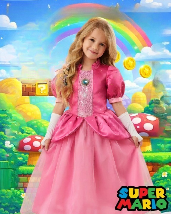 Disfraz de la Princesa Peach